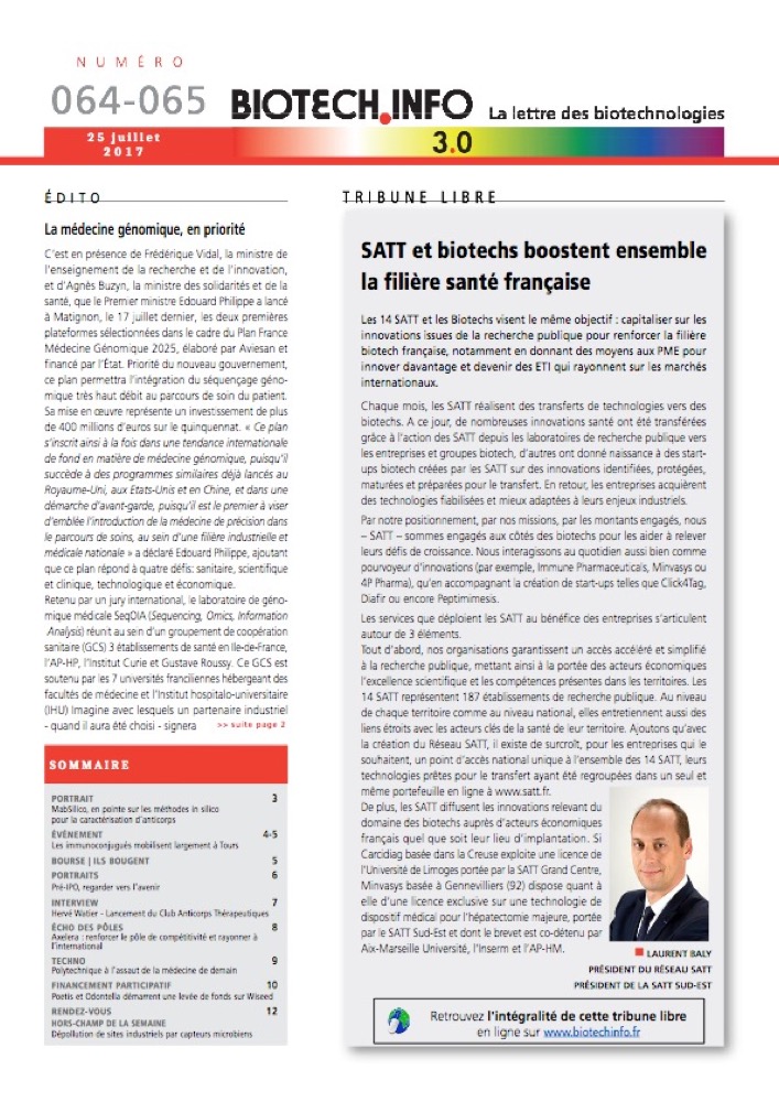 Biotech numéro 064-65