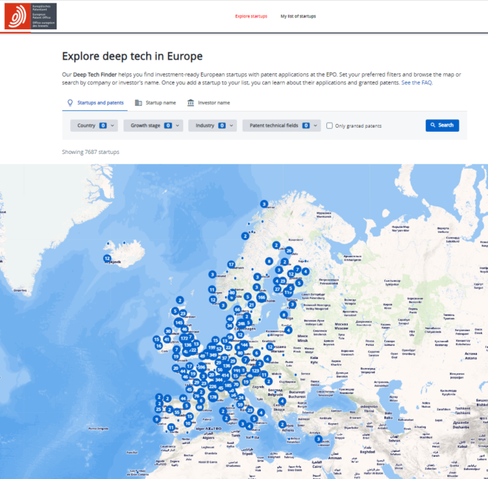 biotech info articles epo deeptech finder europe 